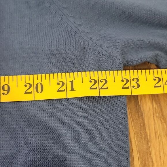 Volcom. Blue V-Neck Sweater. Size Large. NWT - Picture 6 of 9